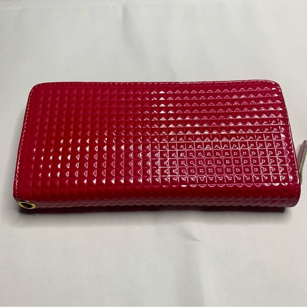 Unbranded Zippered Wallet NWOT Hot Pink